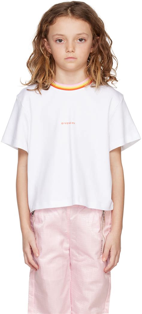 givenchy kids t shirt white|givenchy tracksuit kids.